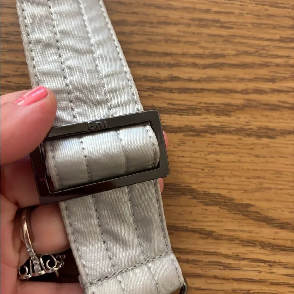 Elegant Gray Quilted Women's Bag by Lug